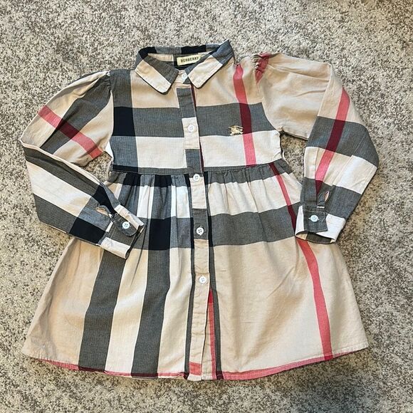 Burberry Girls Novacheck Dress XL - Picture 1 of 11